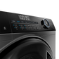 Haier Front Washing Machine With Direct Motion Inverter, 8KG, Silver- HW80-B14959S6TU1