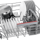 Bosch Serie 4 Freestanding Dishwasher, 13 Persons, Silver - SMS46II10Q