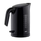 Braun PurEase Electric Kettle, 2200 Watt, 1.7 Liters, Black - WK3100BK