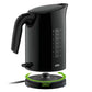 Braun PurEase Electric Kettle, 2200 Watt, 1.7 Liters, Black - WK3100BK