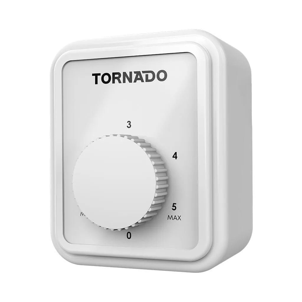 Tornado Ceiling Fan Without Remote Control, 56 Inch, White - TCF56WW