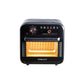 Sokany 2 in 1 Air Fryer and Electric Oven, 18 Liters, 1800 Watt, Black- SK-10001