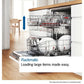 Bosch Series 4 Digital Dishwasher, 14 Place Settings, 6 Programs, Black - SMS46NB20V
