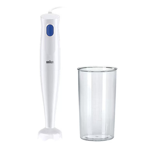 Braun MultiQuick 1 Hand Blender, 600ml, 450 Watt, White - MQ10.001P