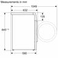 Bosch Series 6 Front Load Washing Machine, 10 kg, With Digital Display, Cast Iron Grey - WGK254ZREG
