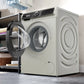 Bosch Series 6 Front Load Washing Machine, 10 Kg, With Digital Display, Silver Inox – WGK254ZXEG