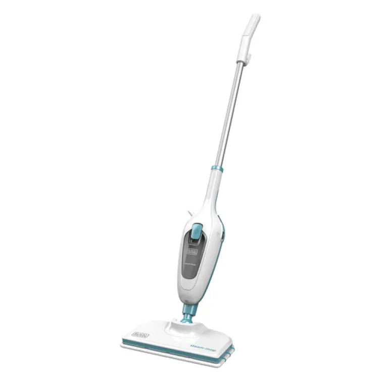 Black+Decker Steam Mop Cleaner, 1300 Watt, White And Blue - FSM13E1