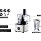 Braun 8 In 1 Food Processor, 8 Functions, 2.1 Liter, 750 Watt, White Black - FP0145WH