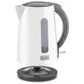 Black+Decker Concealed Coil Kettle, 2200 Watt, 1.7 Liters – JC70