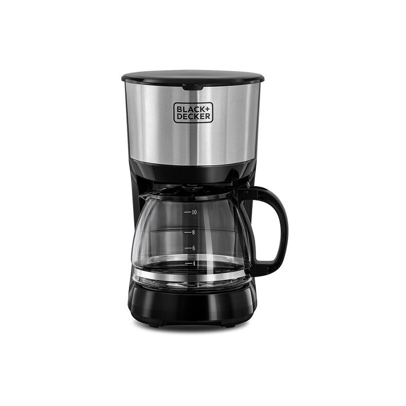 Black+Decker Coffee Maker, 750 Watt with Glass Carafe, Black - DCM750S