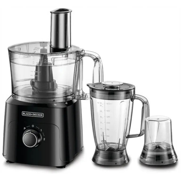Black+Decker – 5 in 1 Food Processor, 750 Watt - FX775