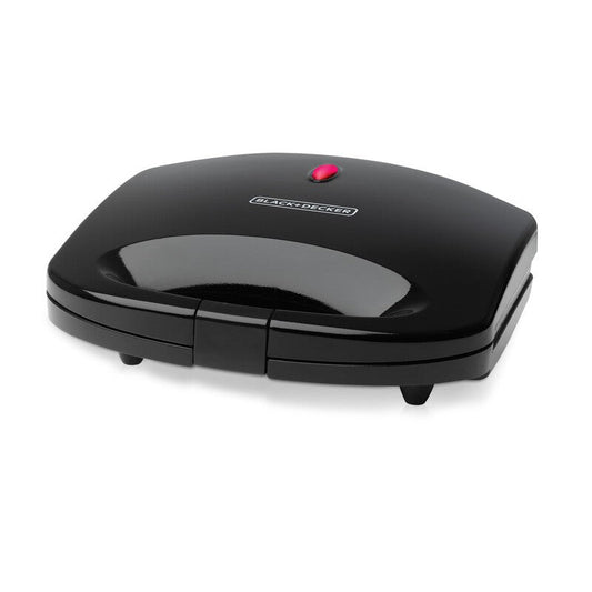 Black+Decker 2 Slice Sandwich Maker, 600 Watt – TS1000