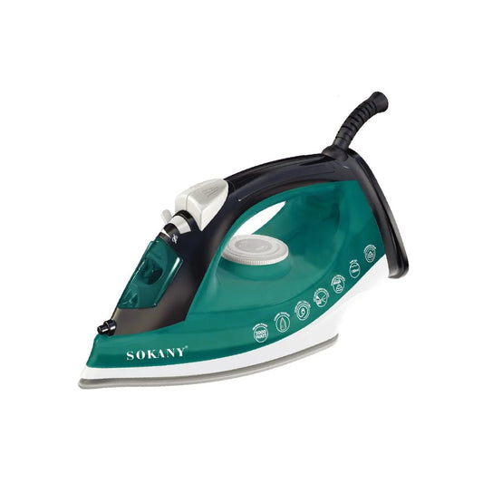 Sokany Steam Iron, 180 ml, 2000 Watt, Multi Color - SK-2110
