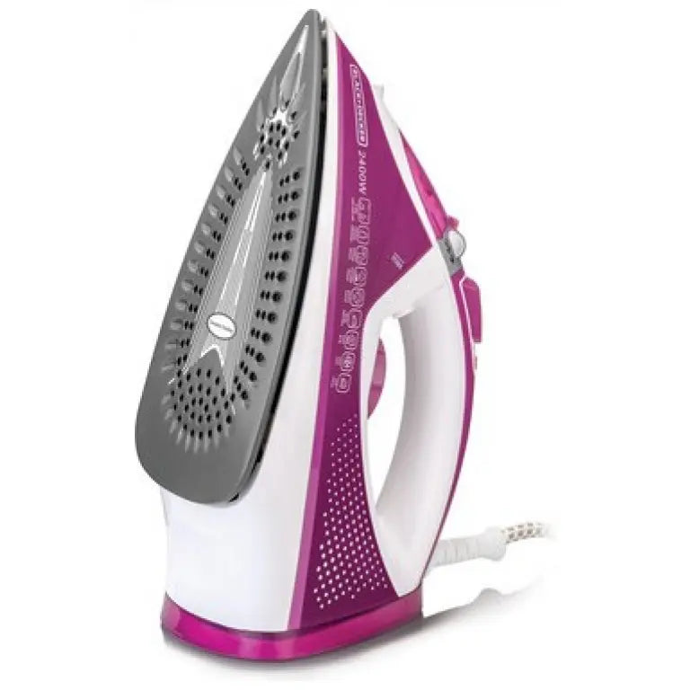 Black+Decker Ceramic Steam Iron, 2400Watt, Purple – X2450