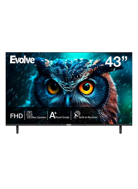 Evolve 43 Inch FHD Smart LED TV Frameless With Built-in Receiver - VLD43SD