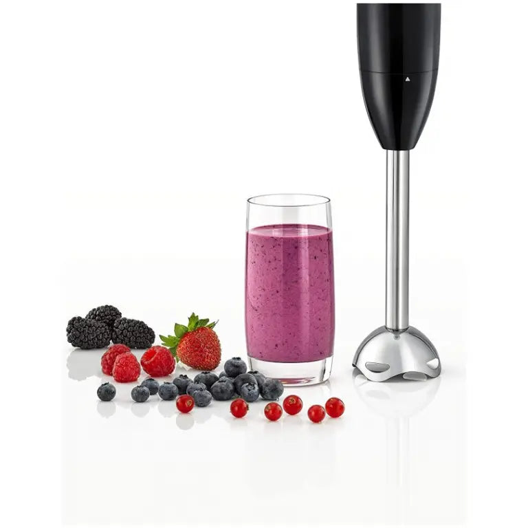 Black+Decker 3-in-1 Hand Blender with Chopper 600 Watt, Black – HB600