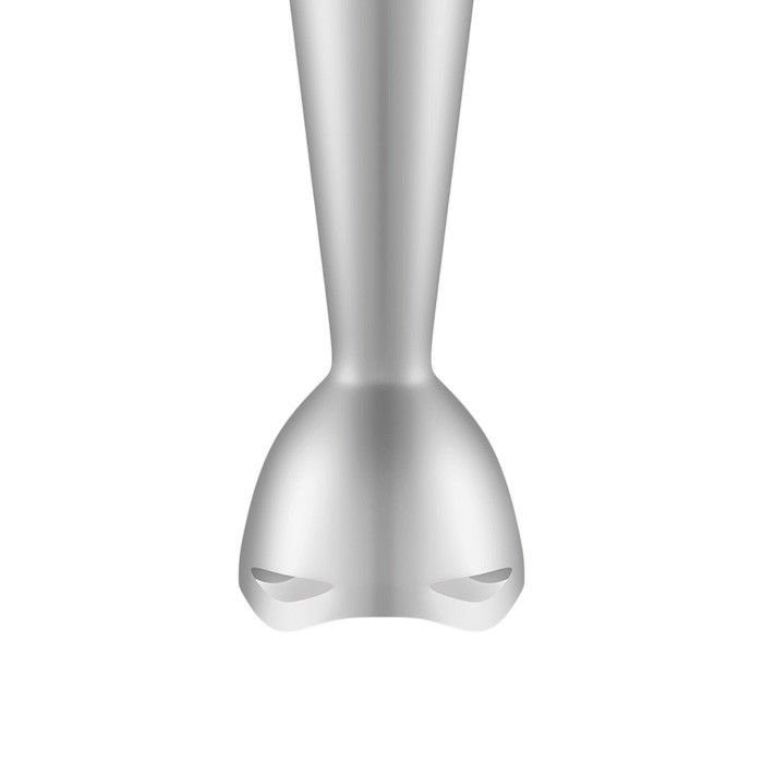 Mienta Turbo Hand Blender with Beaker, 600ml, 1000 Watt, Black and Silver - HB111338A