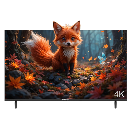 Grouhy 55 Inch 4K Ultra HD LED Smart Frameless TV With Built In Receiver - GLD55SAWOR.F