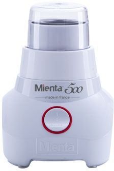 Mienta Jug Blender With Grinder And Mill, 1.5 Liter, 500 Watt, White - BL1251A