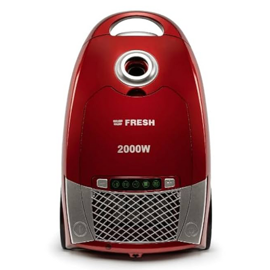 Fresh Magic Vacuum Cleaner, 2000 Watt, Red
