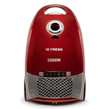 Fresh Magic Vacuum Cleaner, 2000 Watt, Red