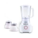 Mienta Jug Blender With Grinder And Mill, 1.5 Liter, 500 Watt, White - BL1251A