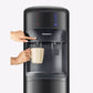 Koldair Hot & Cold Water Dispenser With Refrigerator, 2 Taps, Black - KWD-AF