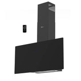Purity Wall Mounted Cooker Hood, 90 cm, 1000 m3/h, Black - GL PRO PLUS | 90 cm