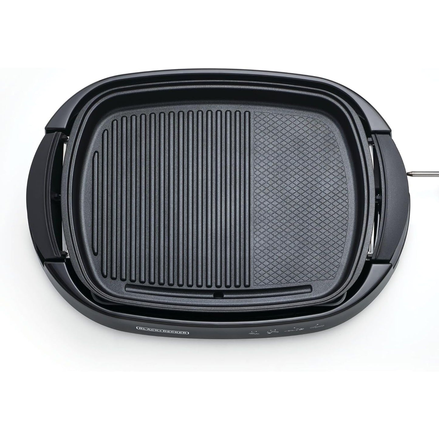Black+Decker Electric Grill, 1500 Watt, Black - ‎GH1500
