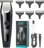 VGR Professional Digital Rechargeable Hair Trimmer - VGR-059