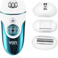 VGR Cordless Women's Epilator & Shaver, Fast Charge - VGR-700