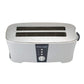 Black+Decker Cool Touch Toaster, 4 Slices, 1350 Watt, White - ET124