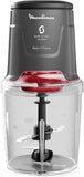 Moulinex Easy Press Chopper, 600 Watt, 0.5 Liter, Black - AT740HF1