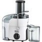 Black+Decker Juice Extractor, 800 Watt, Black and White - JE780