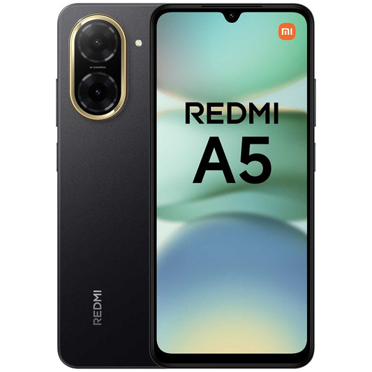 Xiaomi Redmi A5, 128GB, 4GB RAM, 4G LTE, Dual SIM - Midnight Black