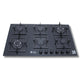 Purity Built In Heavy Duty Gas Hob, 90 cm, 6 Burners, Black - HPT916G