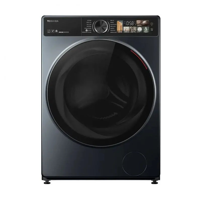 Toshiba T25 Front Load Washing Machine, With Inverter Technology, 10.5 kg, Morandy Grey - TW-T25BZU115MWEG(MG)