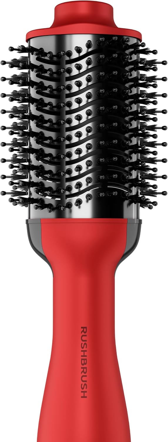 Rush Brush Hair Volumizer Brush, Red - V2 Plus