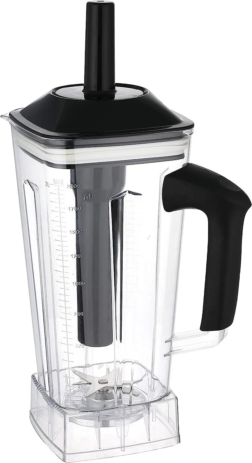 Sokany Countertop Blender, 5000 Watt, 2.5 Liters, Black - SK-666