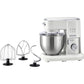 Black+Decker Multifunction Stand Mixer, 6 Liters, 1000 Watt, White - MKM100
