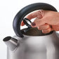 Mienta Electric Kettle, 2200 Watt, 1.7 Liter, Stainless Steel - EK201020A