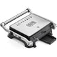 Black+Decker Electric Contact Grill, 1400 Watt, Black and Silver - CG1400