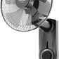 Mienta Wind Wall Fan Without Remote Control, 18 Inch, Black - WF50138A