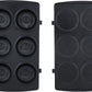 Sonifer 7 In 1 Sandwich Maker, 800 Watt, Black - SF-6054