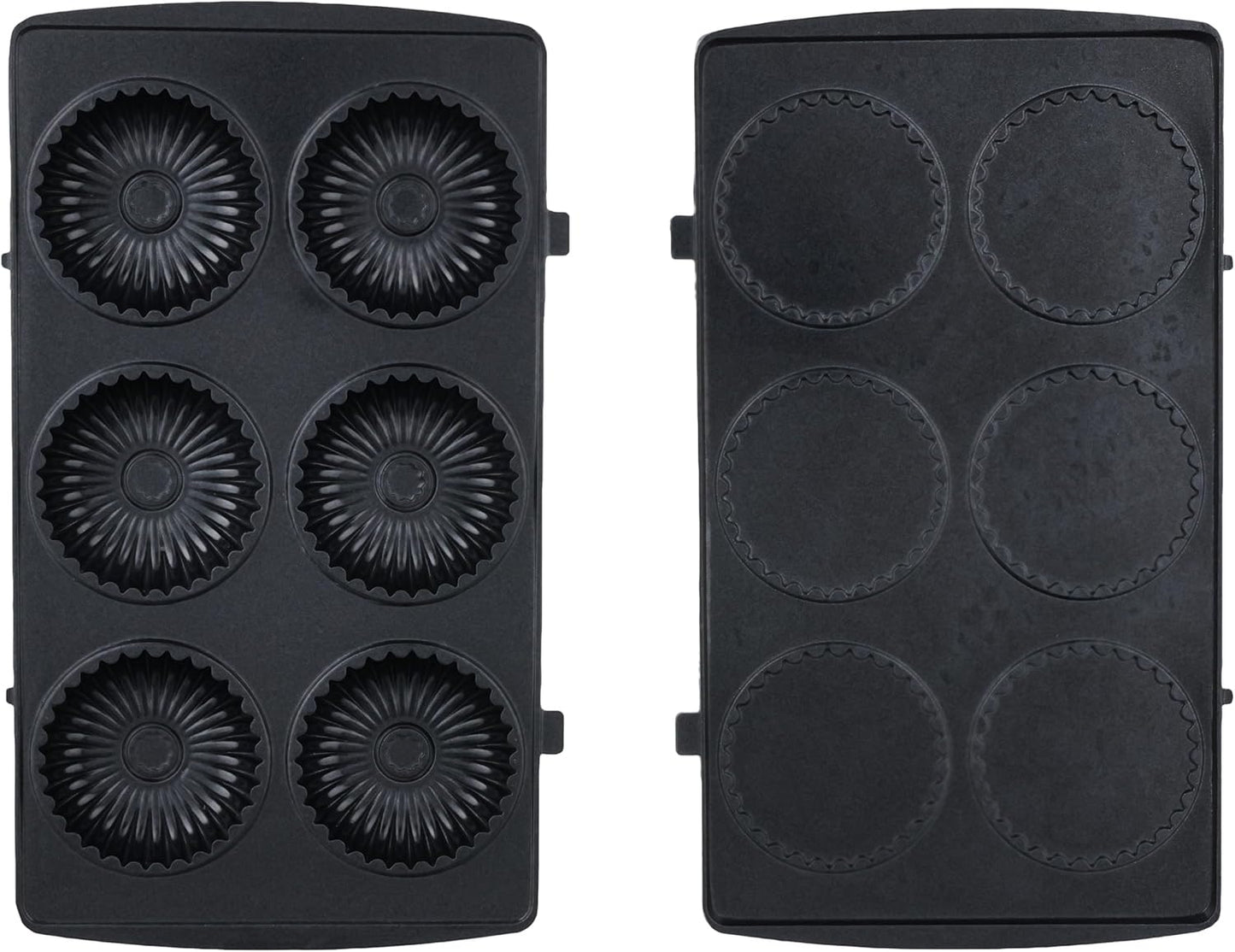 Sonifer 7 In 1 Sandwich Maker, 800 Watt, Black - SF-6054