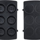Sonifer 7 In 1 Sandwich Maker, 800 Watt, Black - SF-6054