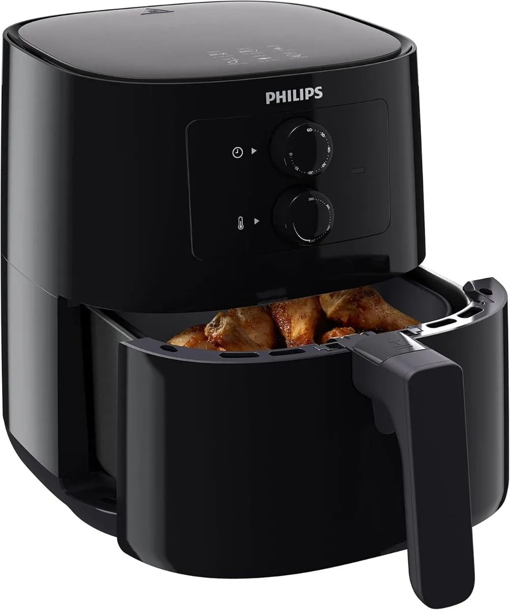 Philips 3000 Series Air Fryer, 4.1 Liter, 1400 Watt, Black - HD9200/90
