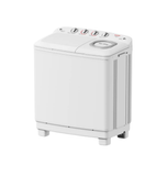 Toshiba Twin Tub Washing Machine, White, 12 Kg - VH-Q130MEG