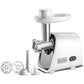 Black+Decker Meat Mincer, 1500 Watt, White - FM1500