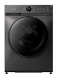 Midea 9KG Front Load Inverter Washing Machine, Silver - MF200W90B/TTC